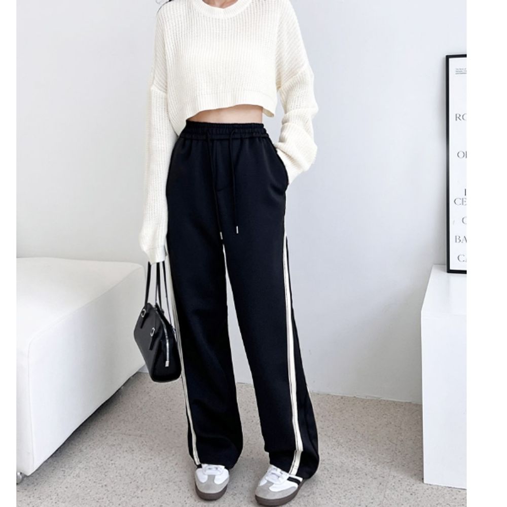 여성 운동 헬스 트레이닝 팬츠 여자 스포츠 츄리닝 밴딩 바지