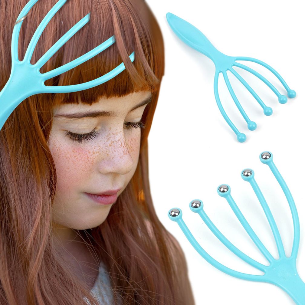 두피 마사지기 헤드 머리 마사지 지압기 관리기 관리