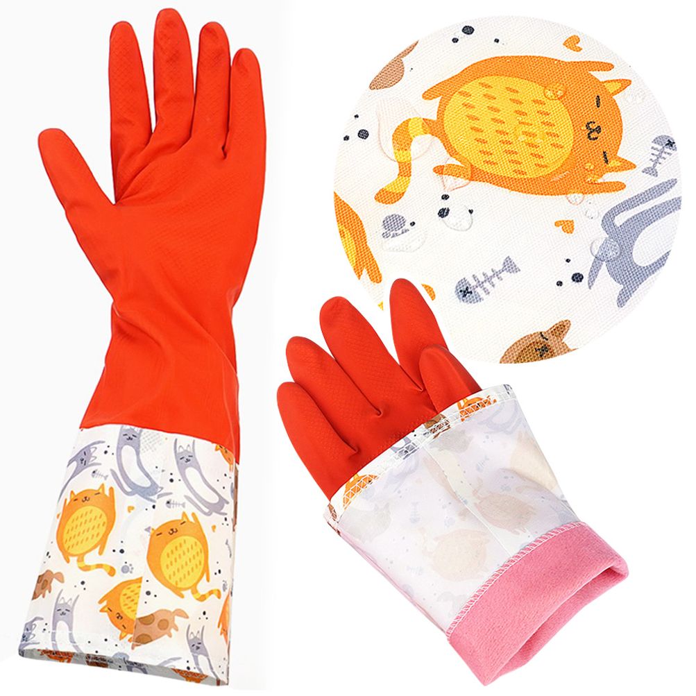 기모 고무장갑 보온 방수 겨울 김장 주방 설거지