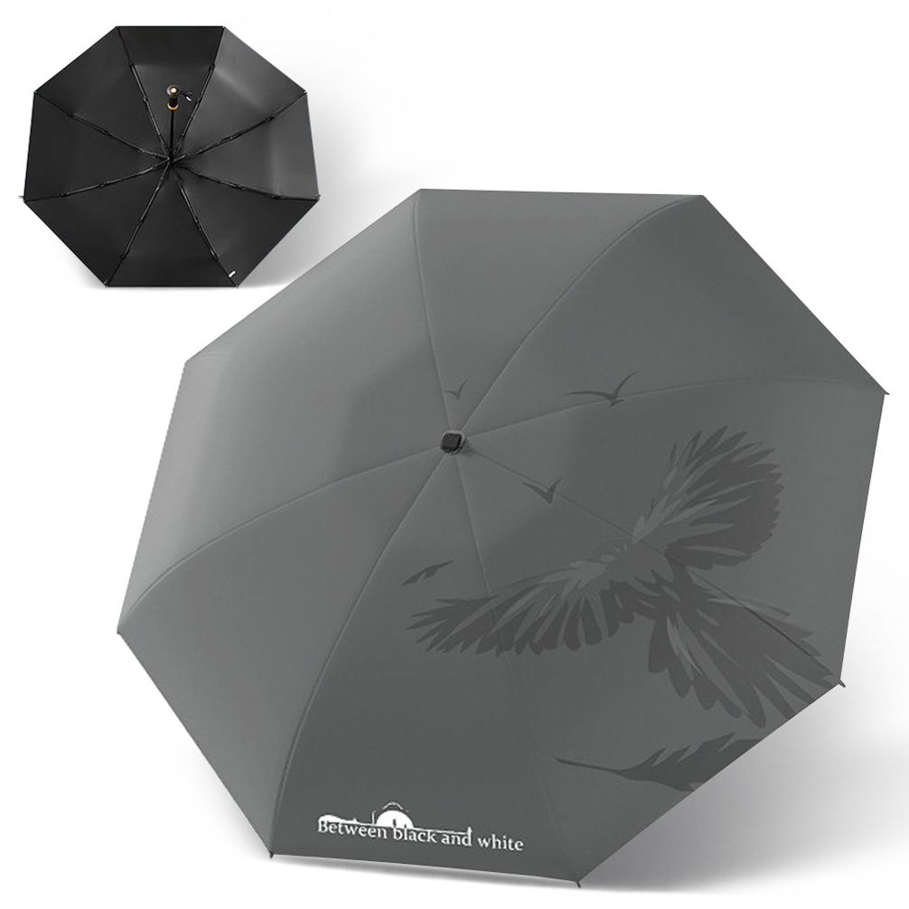 자외선 차단 미니 암막 우산 그레이 경량 양산 양우산