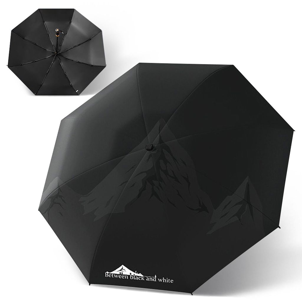 자외선 차단 미니 암막 우산 블랙 경량 양산 양우산