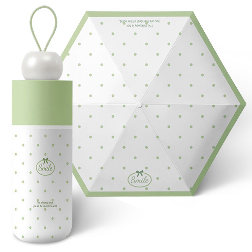 초경량 미니 암막 우산 도트 자외선차단 양산 양우산