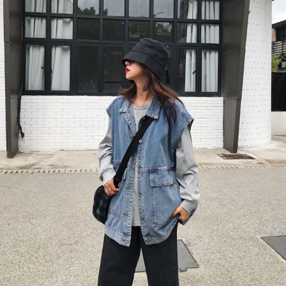 여성 내추럴 데님 어반 워크 베스트