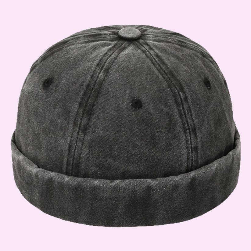 와치캡 짧은 숏 비니 패션 심플 기본 대머리 스컬캡