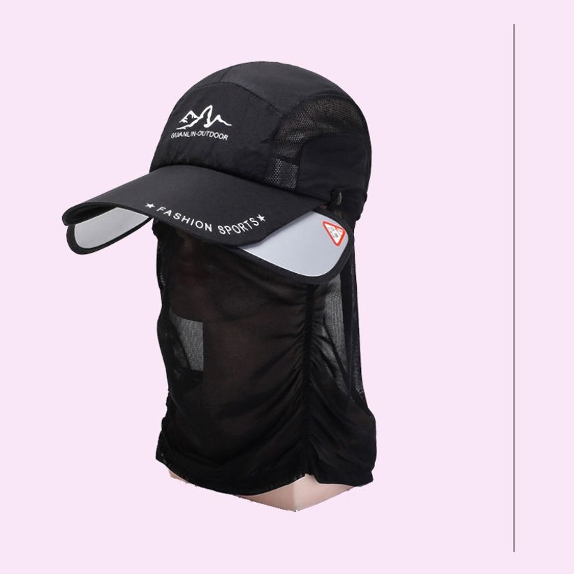 날개 썬캡 골프 아웃도어 햇빛 차단 패션 산책