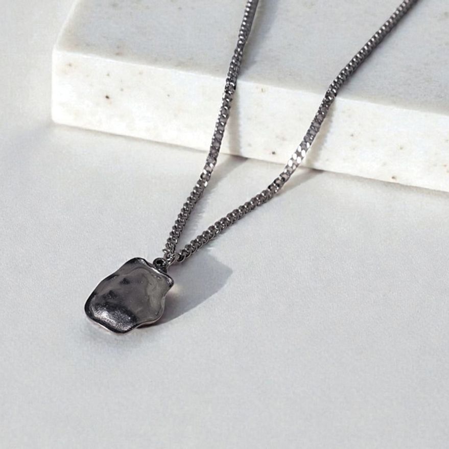 비정형 펜던트 써지컬 남자목걸이