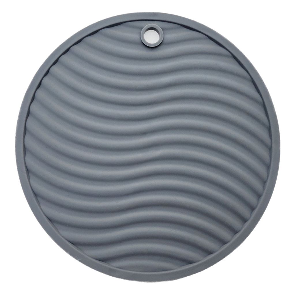 양면 냄비 컵 식기 받침대 회색