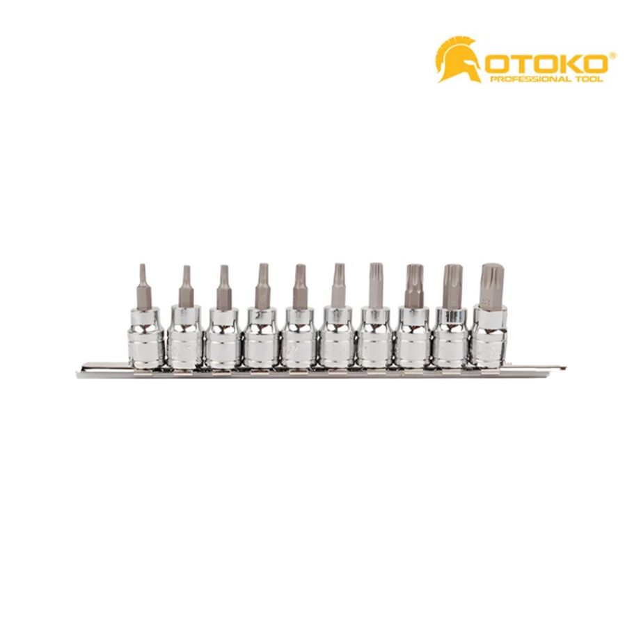 별소켓 렌치 구멍타입 수작업 공구 별비트 소켓세트 10p