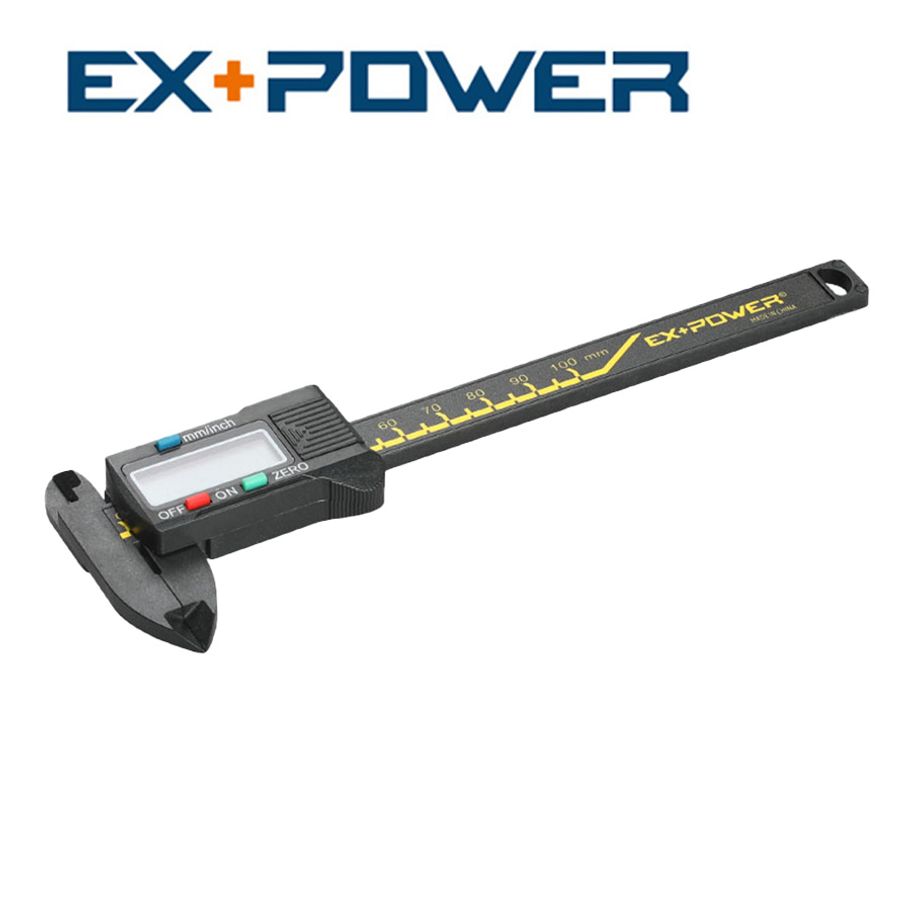 디지털노기스 내경 외경 PVC 경제형 100mm 디지매틱 캘리퍼스