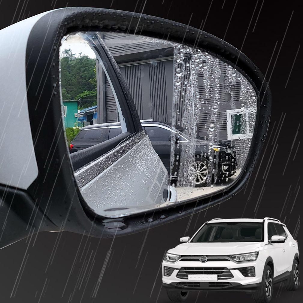 뷰티풀코란도 사이드미러 빗물 방지 필름
