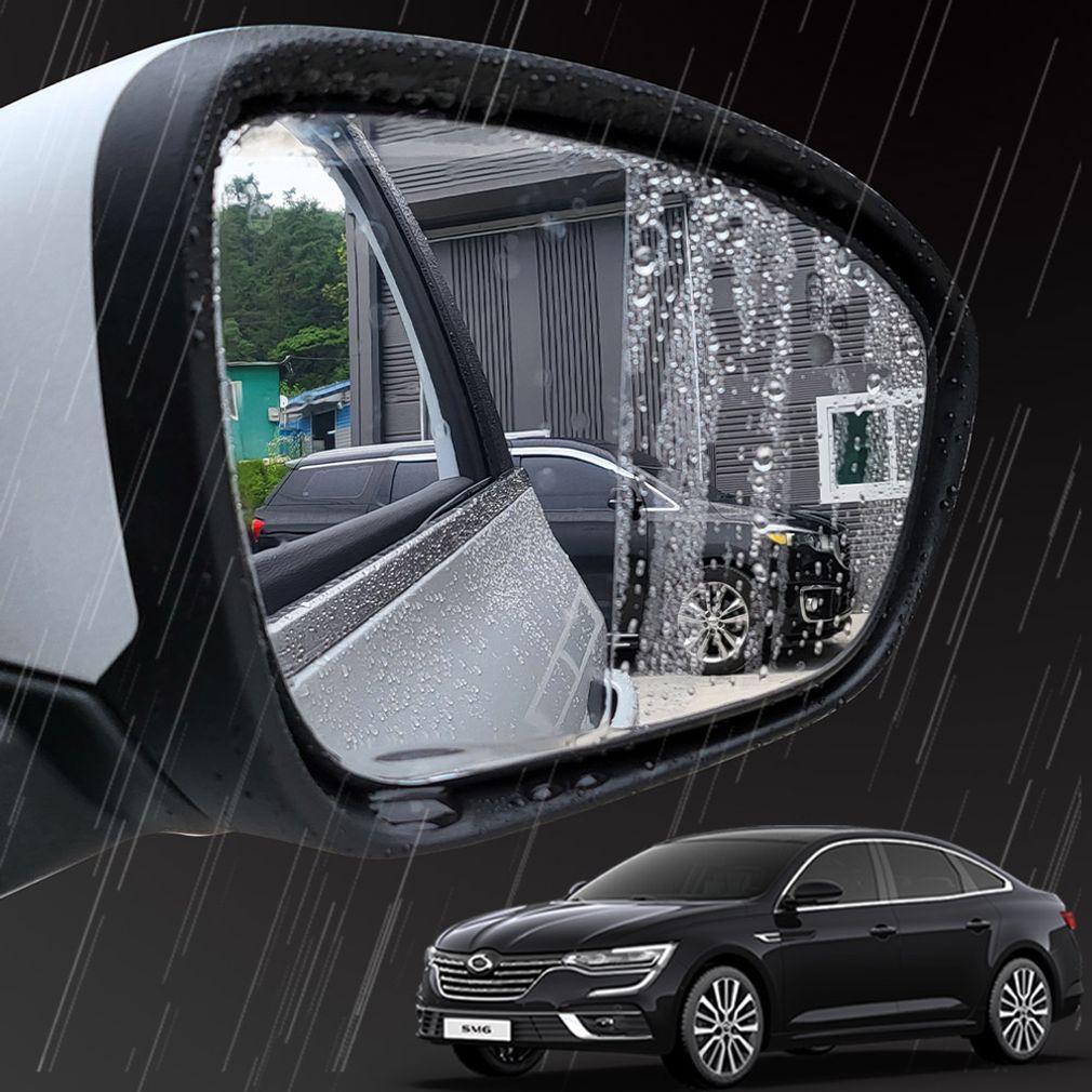 SM6 사이드미러 빗물 방지 필름