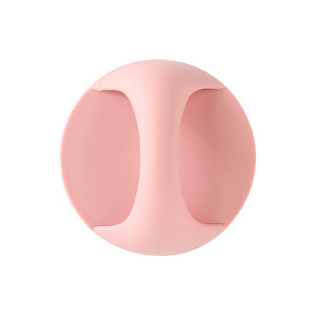 접착식 간편 설치 가구 창문 다용도 손잡이 핑크