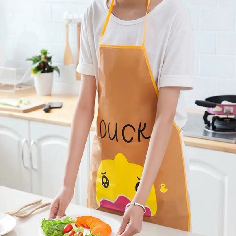 귀여군 캐릭터 앞치마 요리치마 자취