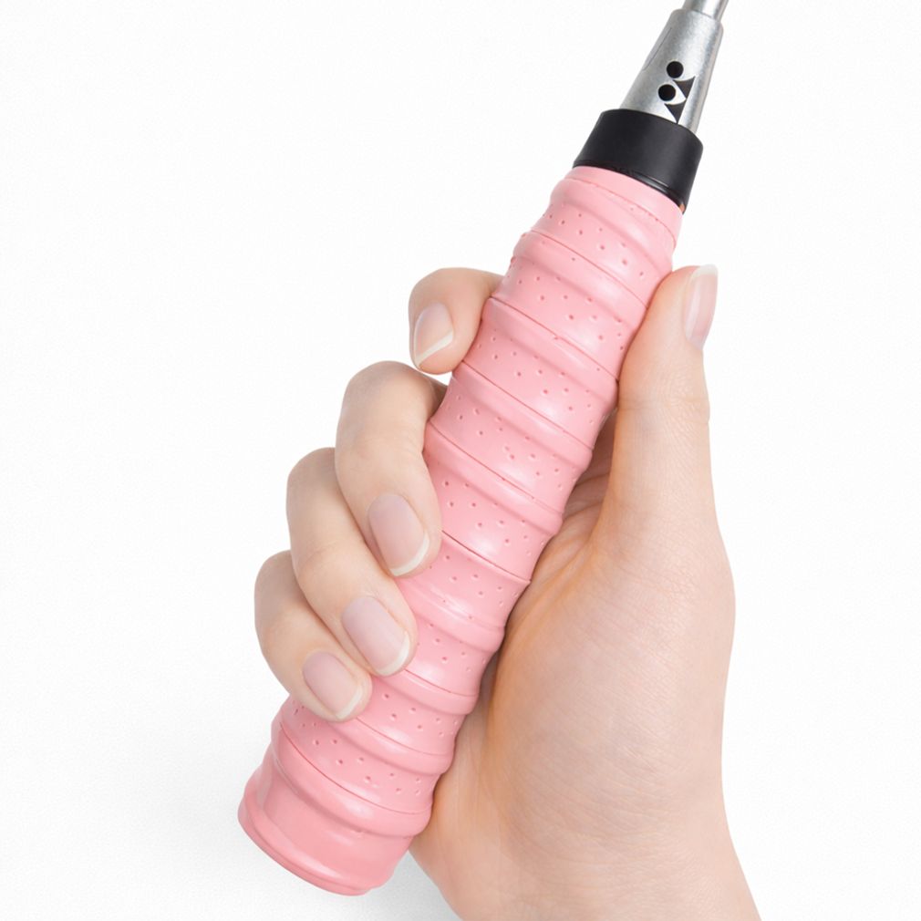 핑크 배드민턴 손잡이 테이프 미끄럼방지 라켓 그립 밴드