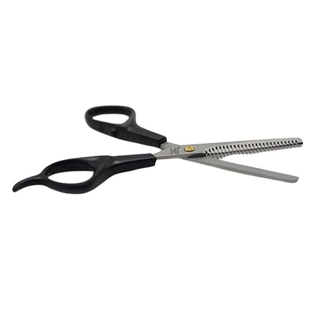 헤어컷팅 스텐 틴닝가위-약16.8cm 헤어 숱 정리