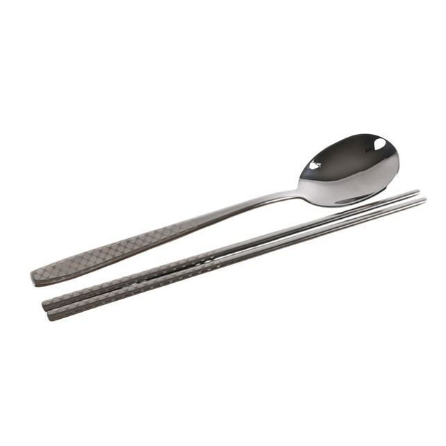 위생적인 스테인리스 비바 수저 고급 패턴 sts 18-10