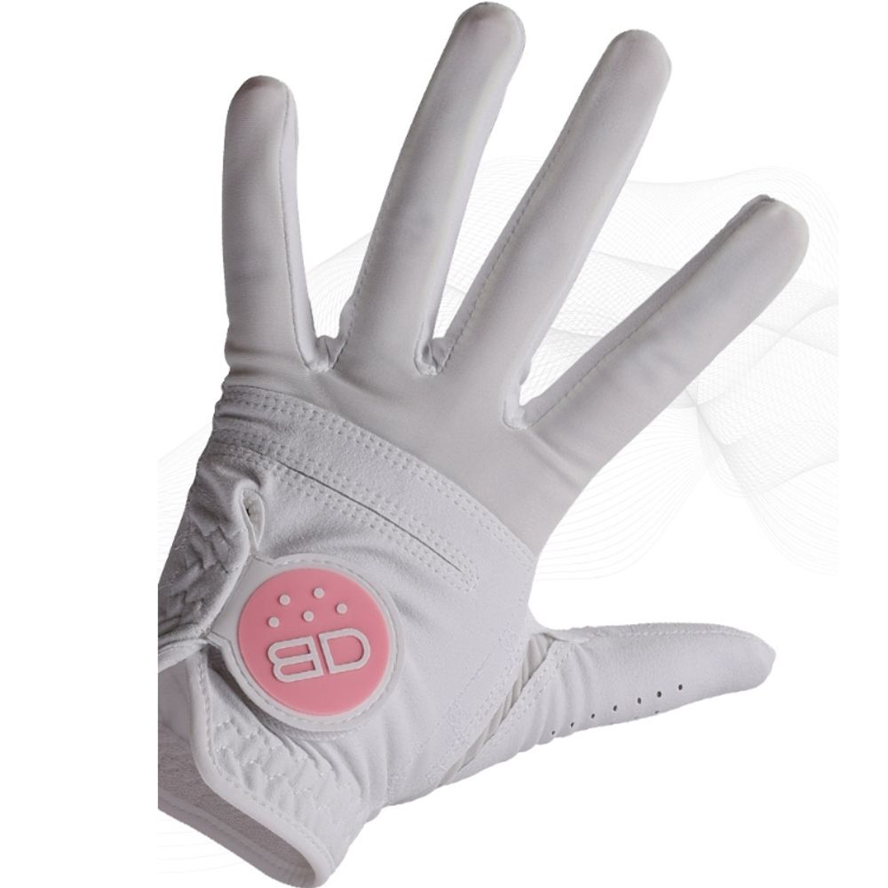 빅야드 여성 골프장갑 극세사 논슬립 양손 여자 골프장갑 1세트