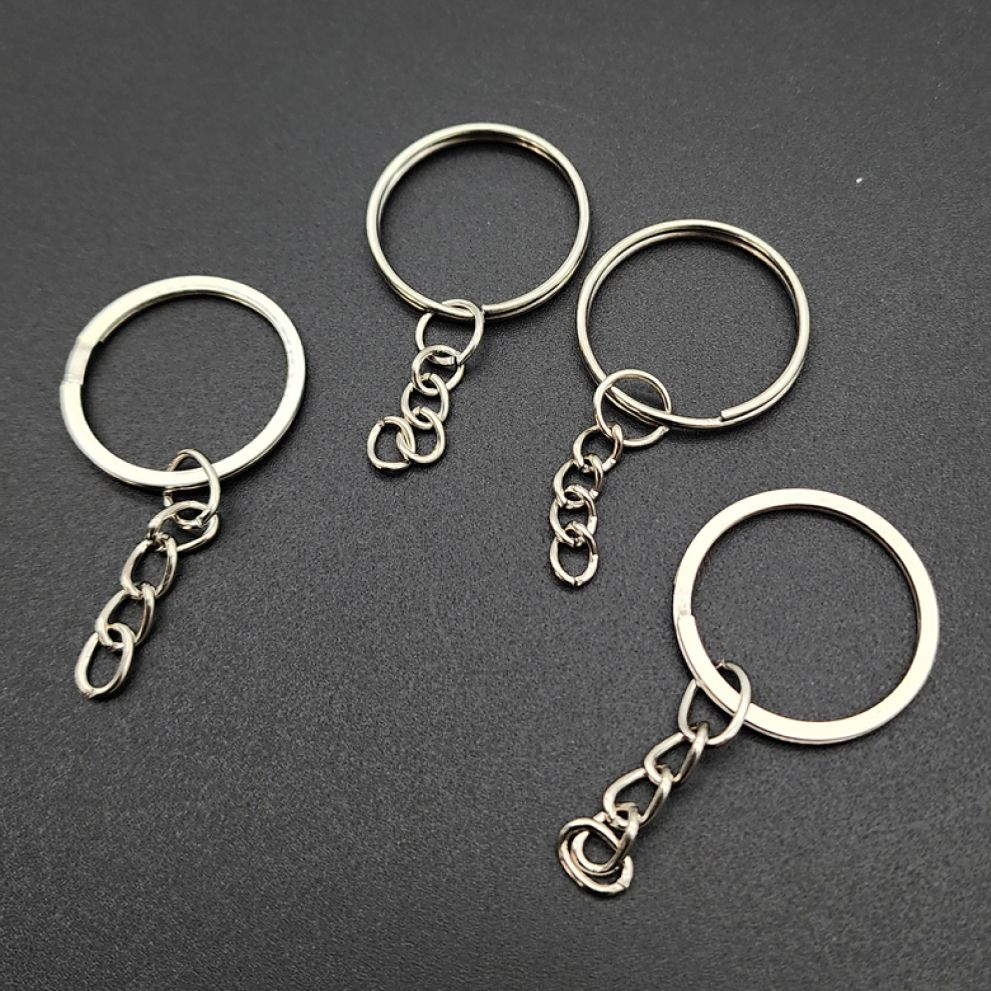 체인 이중오링 열쇠고리 DIY 재료 5P