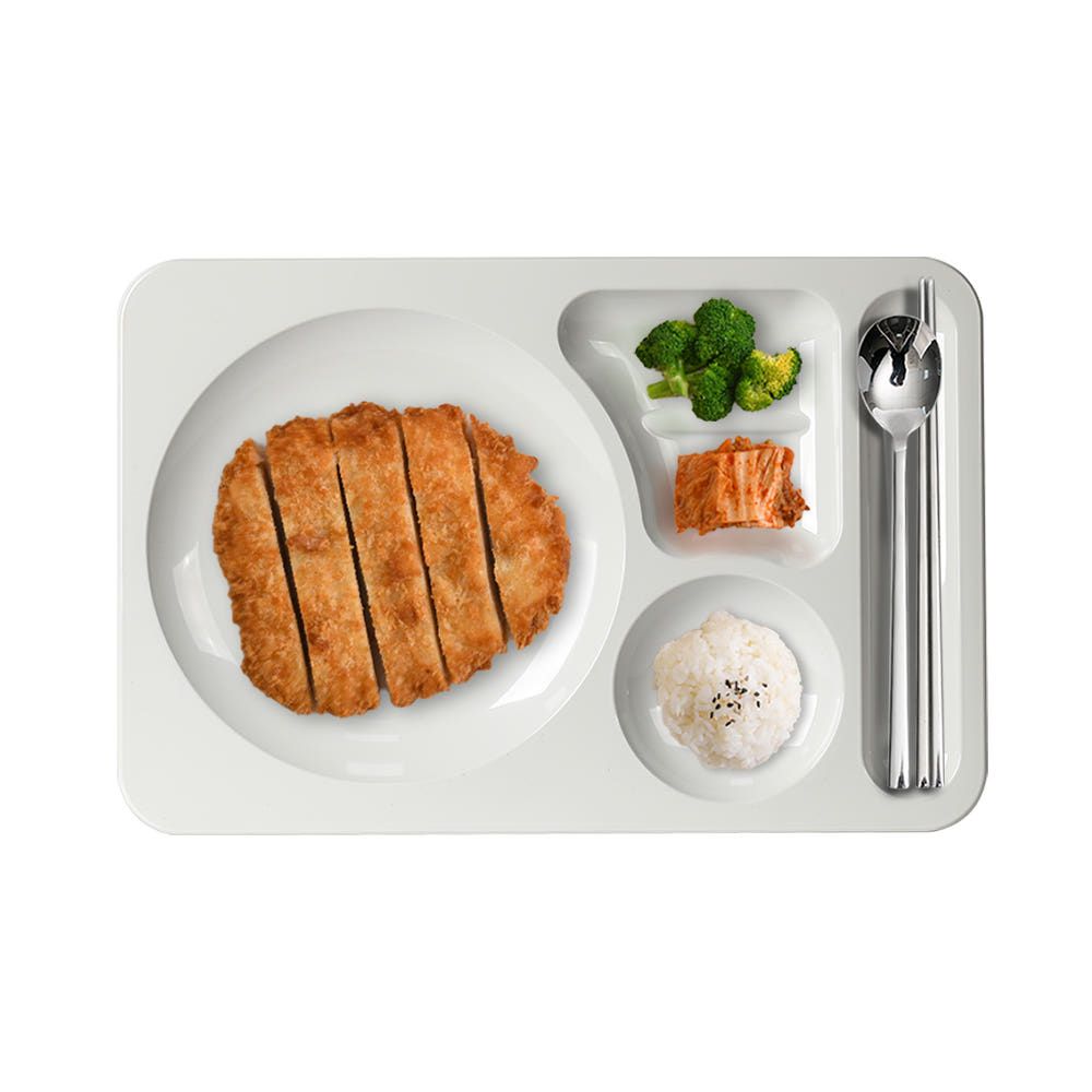 PC 돈가스 식판 화이트