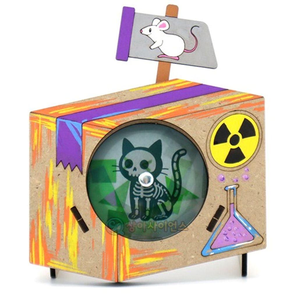 (SA) 슈뢰딩거의 고양이 편광 상자 (양자실험)(1인)