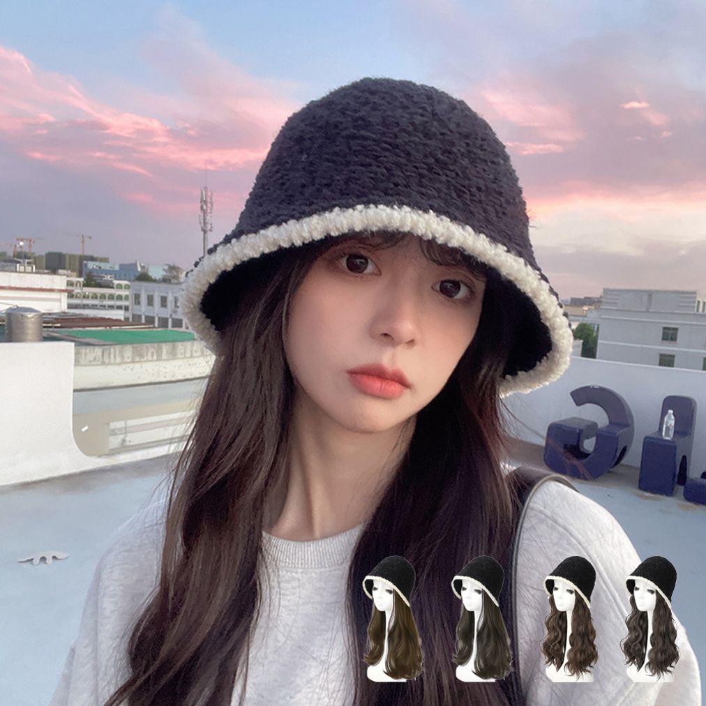 필즈 양털 벙거지 모자형 가발 SD-251124