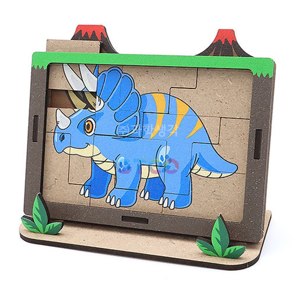 (SA) GTCO 되살아나는 공룡 퍼즐 (트리케라톱스)