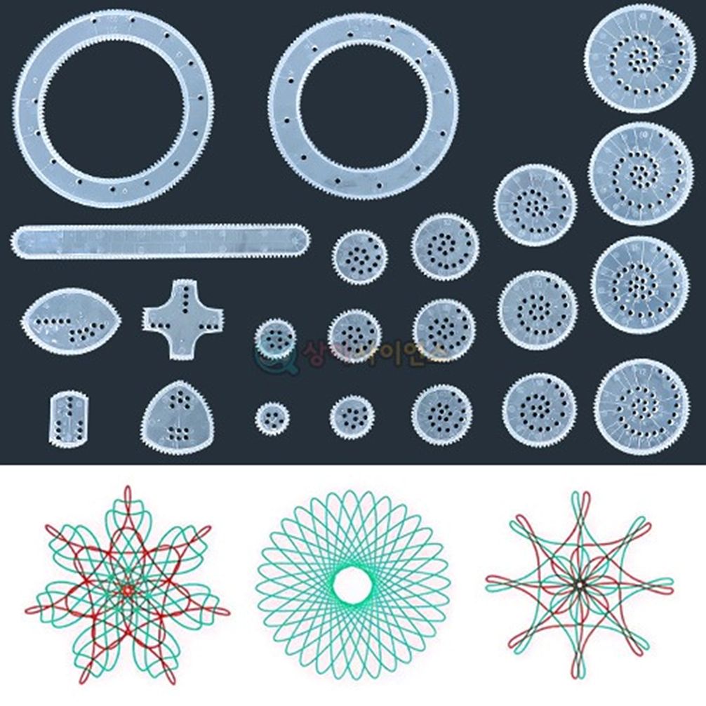 (SA) 스피로그래프 패턴기어 (22종)