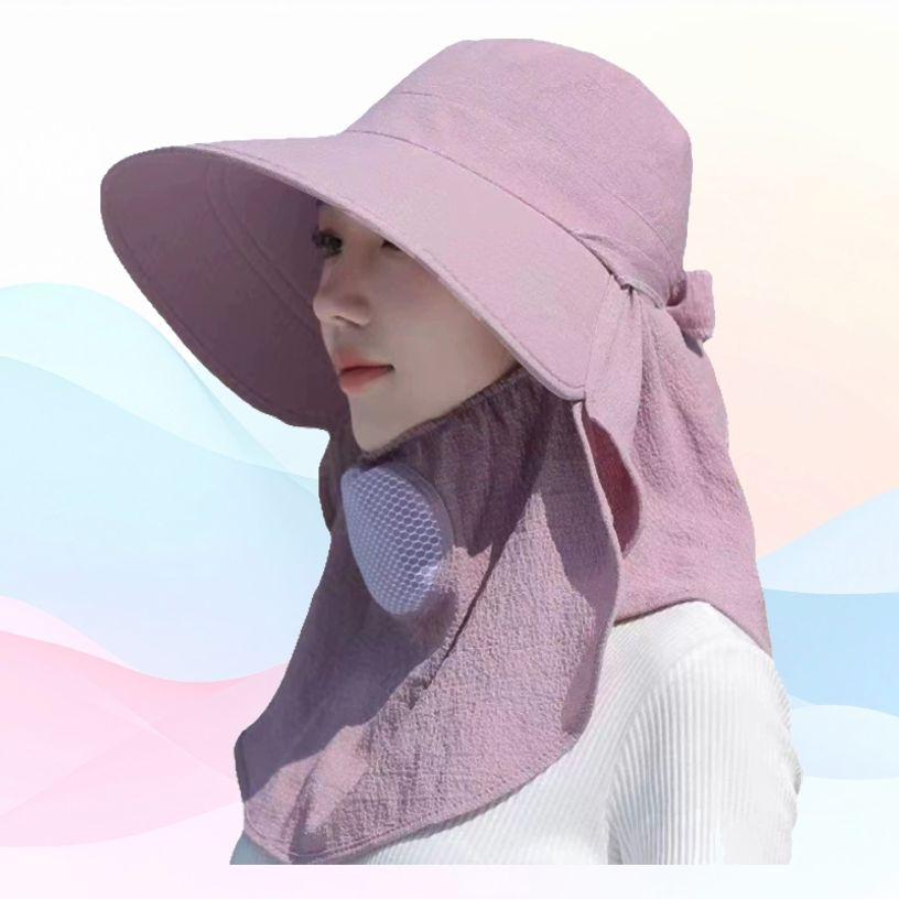 자외선차단모자 햇빛가리개 야외 농사용 밭일용