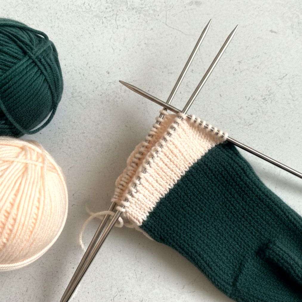 뜨개질 스텐 대바늘 장갑바늘 6호 4P