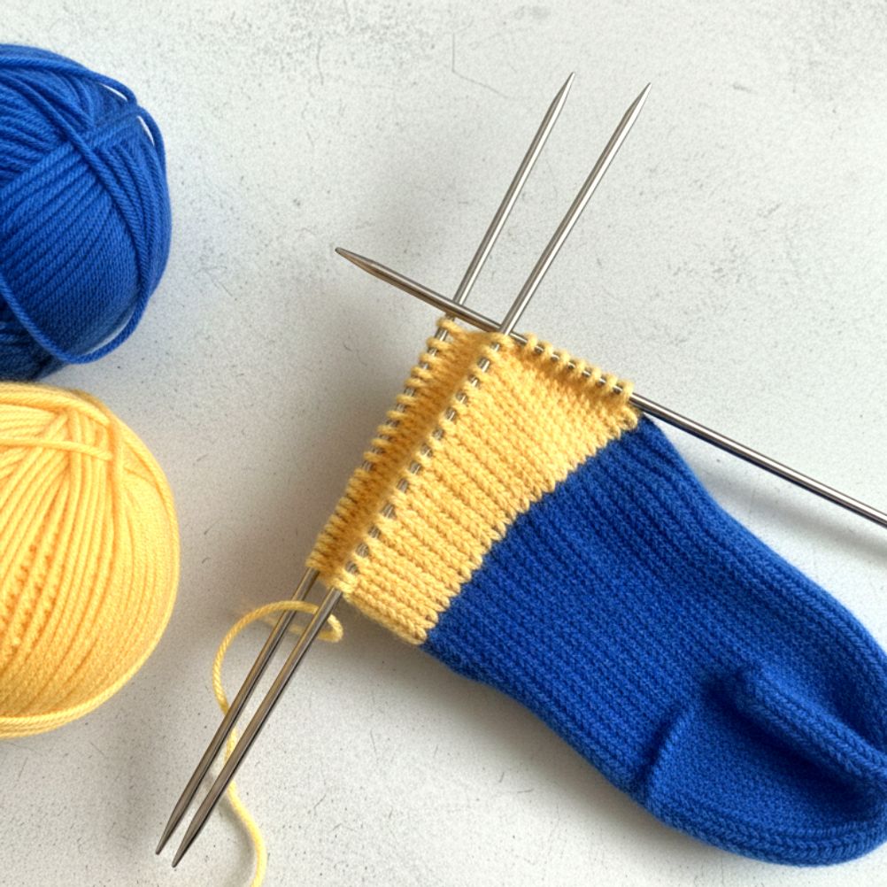 뜨개질 스텐 대바늘 장갑바늘 8호 4P