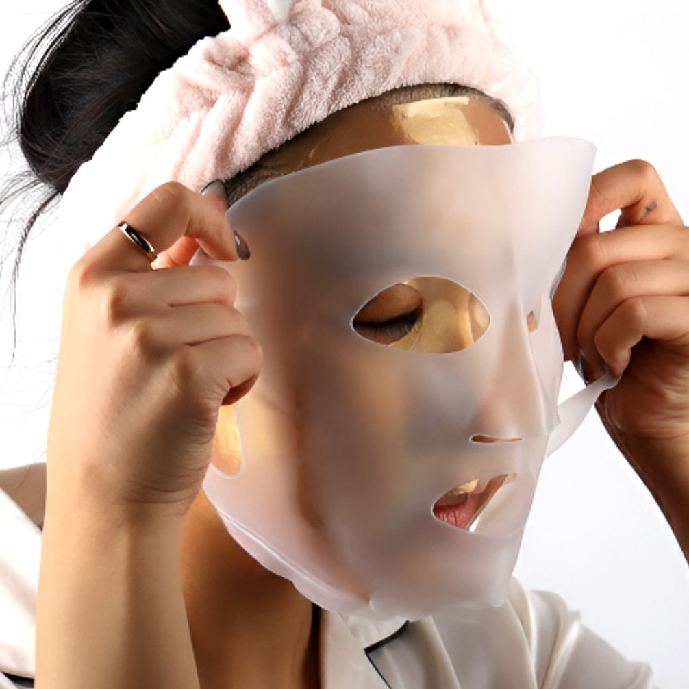 실리콘 마스크팩 고정 커버