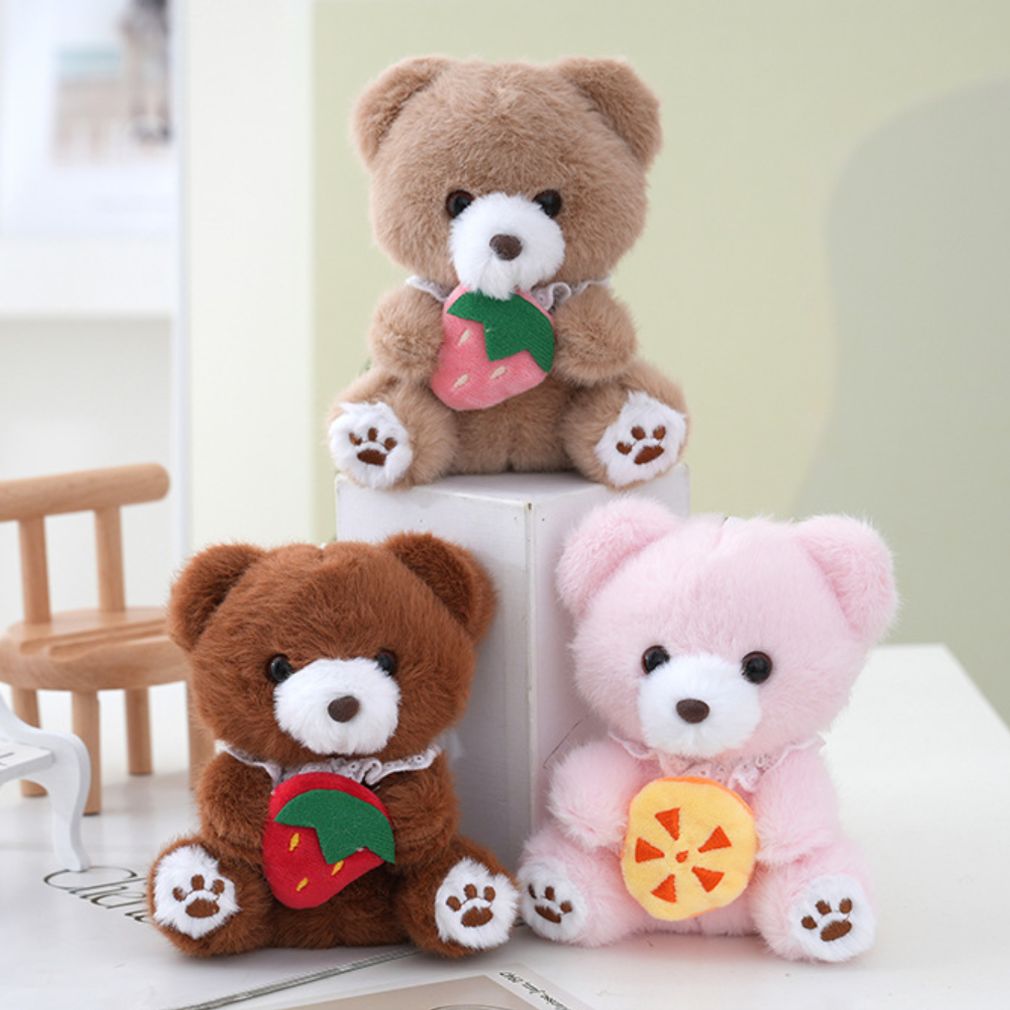 러블리 무드 과일 키링 곰돌이 인형 데일리 악세사리