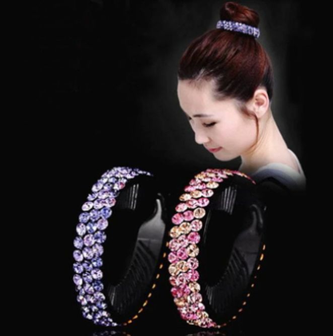 큐빅 보석 머리끈 헤어끈 머리묶음 스타일리쉬