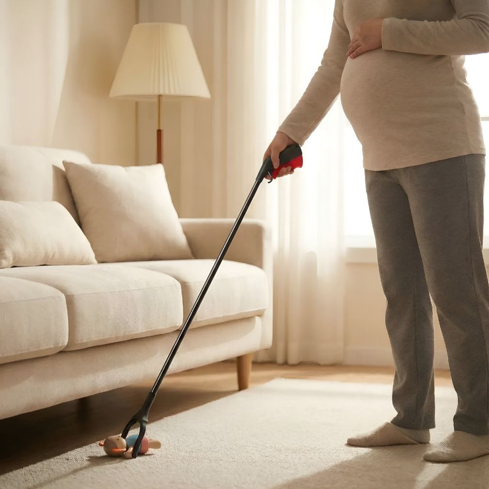 실내 청소 집게 100cm 바닥청소 쓰레기 어르신 임산부