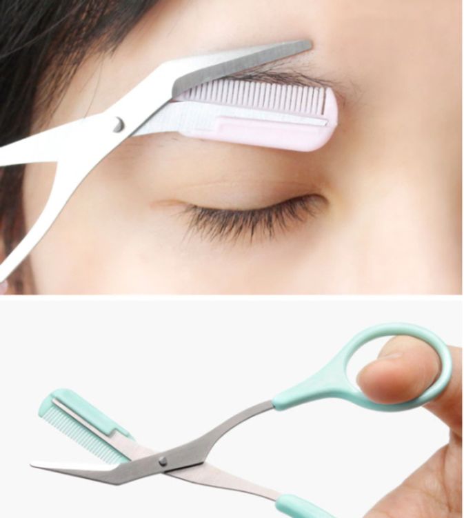 카이 빗 눈썹정리가위 눈썹칼 트리머 미용칼