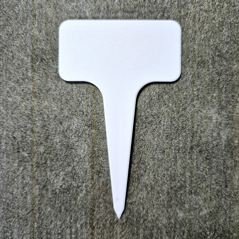 화분식물 이름표 꽃 다육이 팻말 네임택 흰색 5P