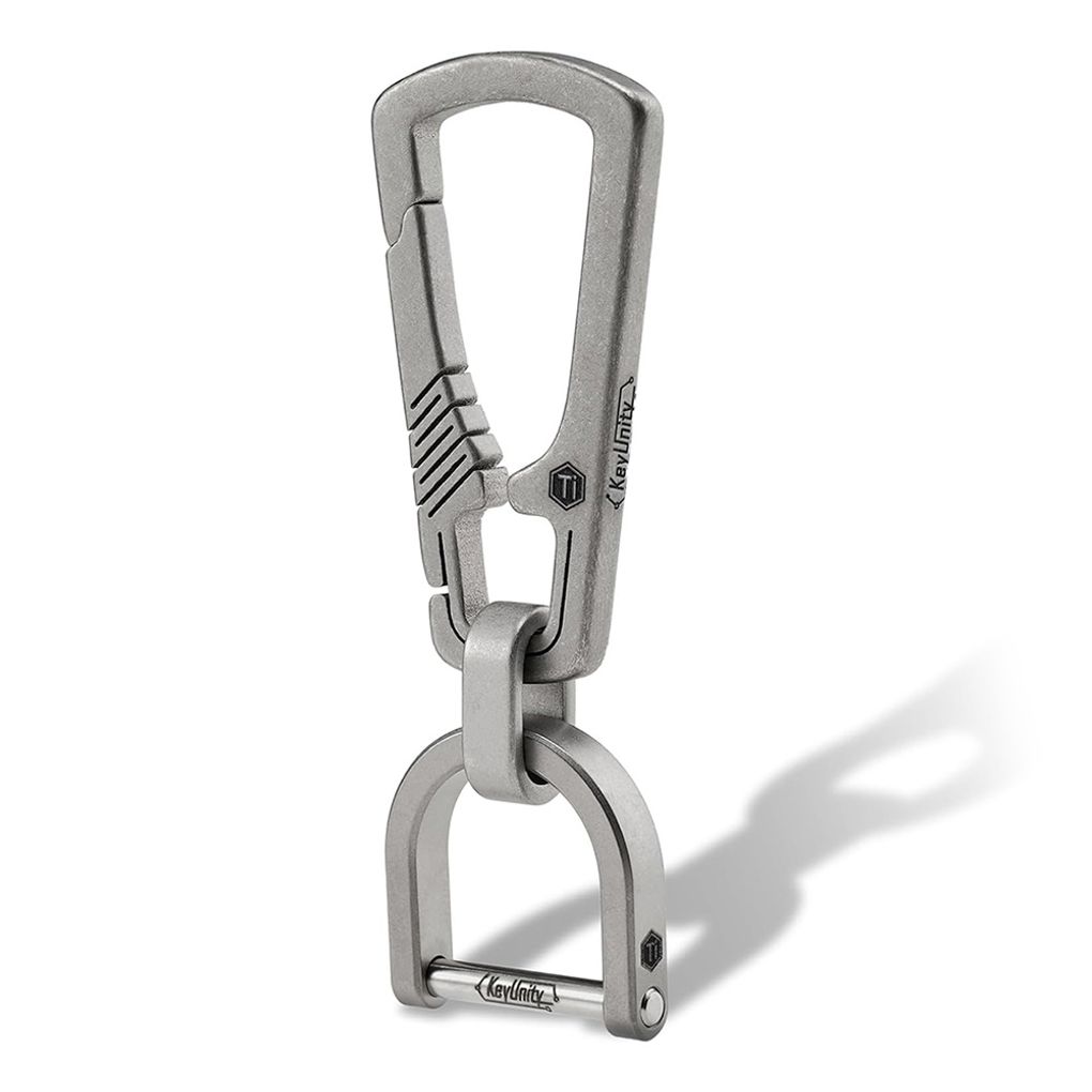 키유니티 KM17 티타늄 EDC 카라비너 D링 키체인