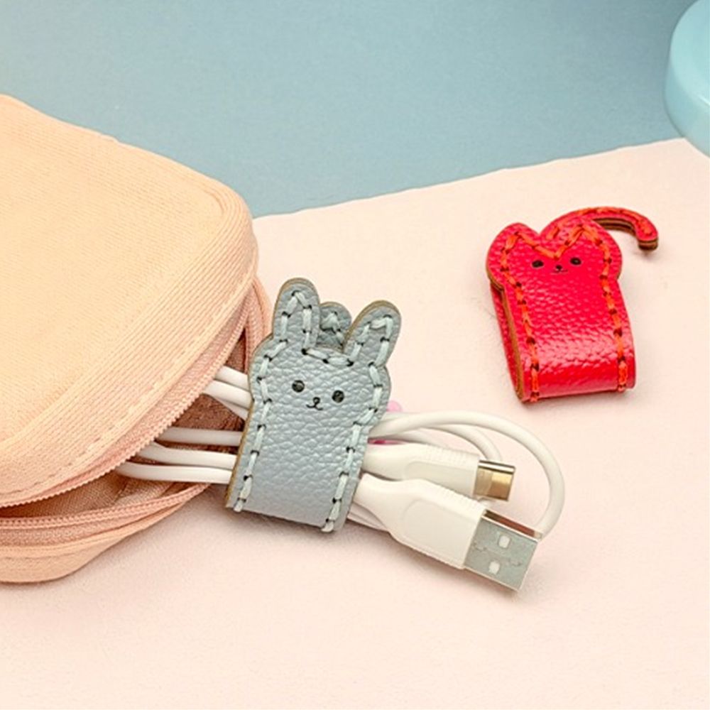 (TD) 포켓 애니멀 가죽 마커 DIY (2개입) - 1인세트