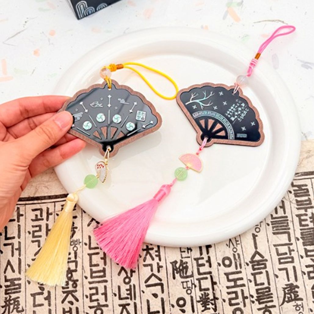 (TD) 전통 부채 태슬 장식 만들기 - 1인세트