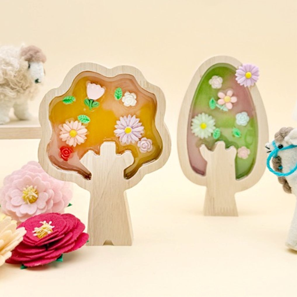 (TD) 봄을 담은 플라워 레진 액자 만들기