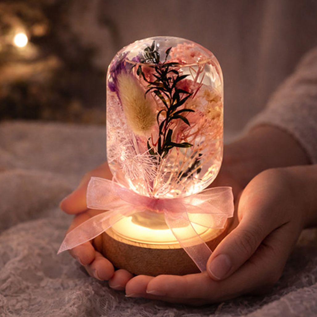 (TD) 글라스 하바리움 무드등 만들기