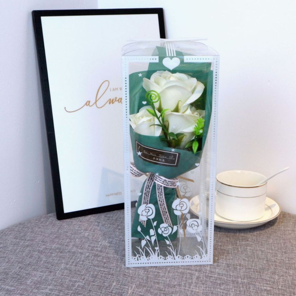 장미 장식 포인트 미니 비누 장미 꽃다발 인테리어꽃