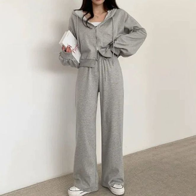 크롭 후드집업 셋업 ATZ