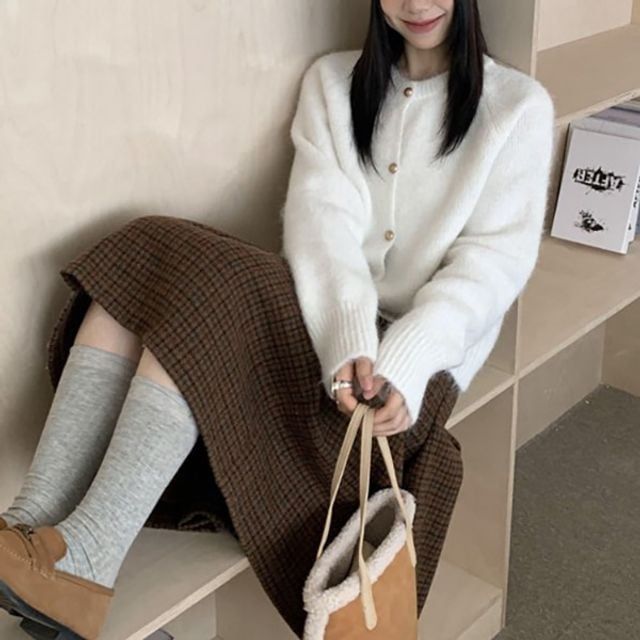 여성 베이직 클래식 4컬러 가디건 ATZ