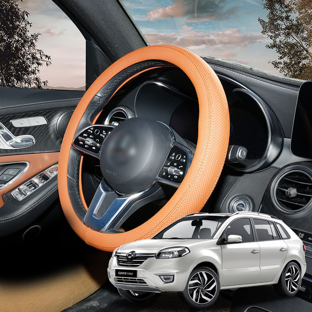 QM5 사계절 순정형 논슬립 타공 스티치 핸들커버