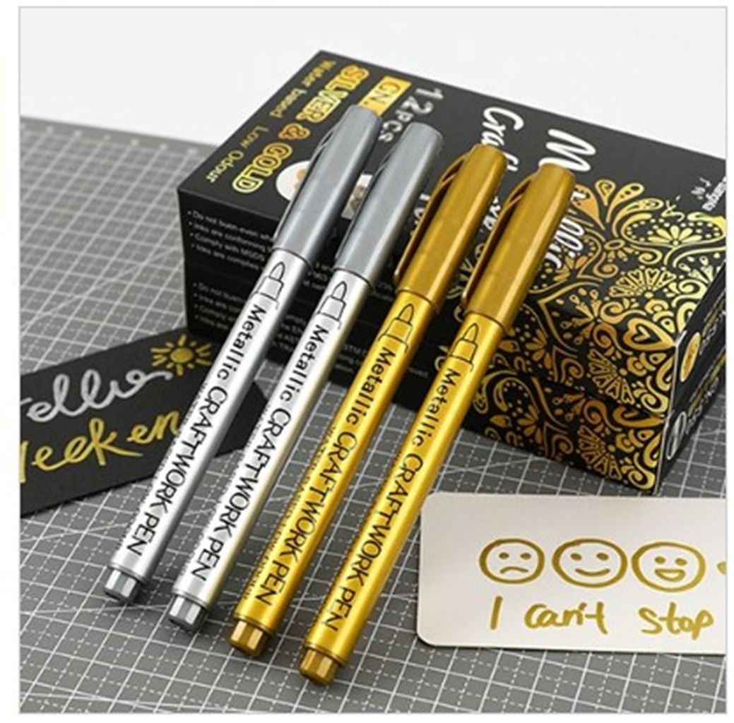 (DD) 페인트마카 (금색 은색)