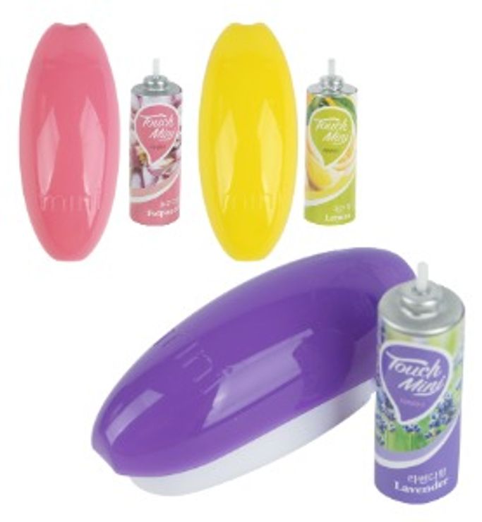 국산 터치 미니 화장실 방향제 3종 본품 리필