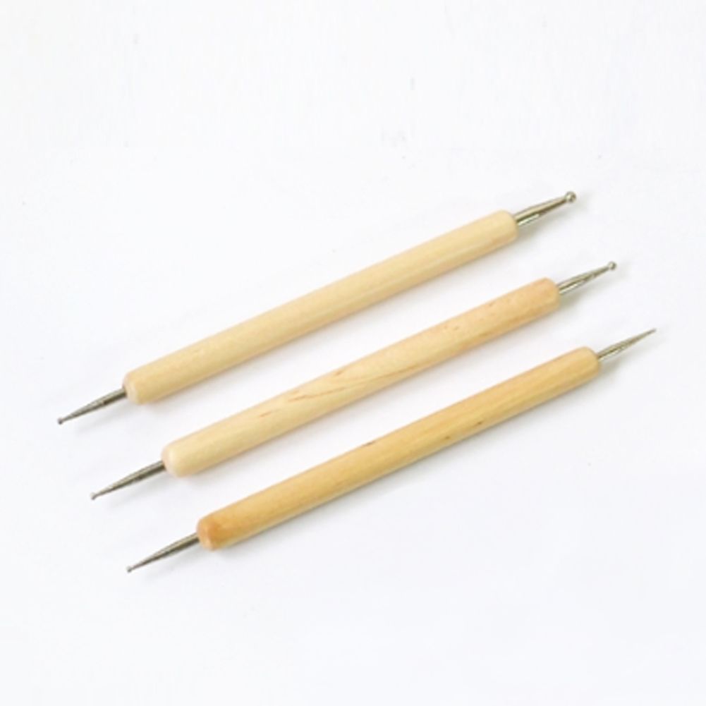 도트펜 3종세트 도팅펜 도팅툴 클레이 점 동그라미찍기 네일아트 레진아트 공예