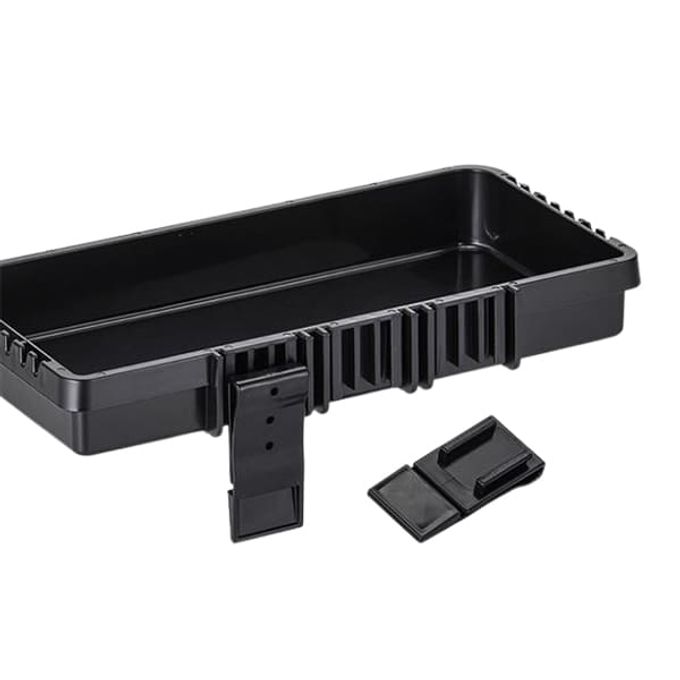 카즈미 스택박스 전용 트레이 캠핑용품 소품 수납 스택 거치대 블랙