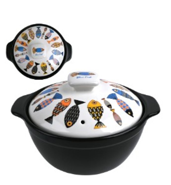 블루피쉬 국산 세라믹 뚝배기 도자기 내열냄비- 대